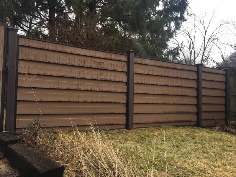 composite fence installation naperville illinois